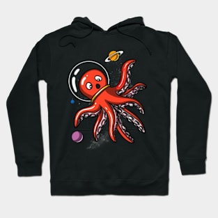 Space Octopus Astronaut Hoodie